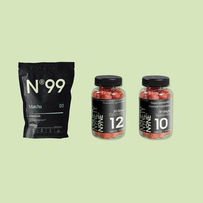 Starter Bundle: 350g Matcha, Collagen & Immunity Gummies